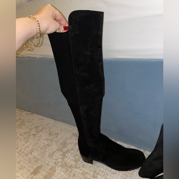 BRAND NEW! STUART WEITZMAN suede knee high boots - Picture 3 of 8